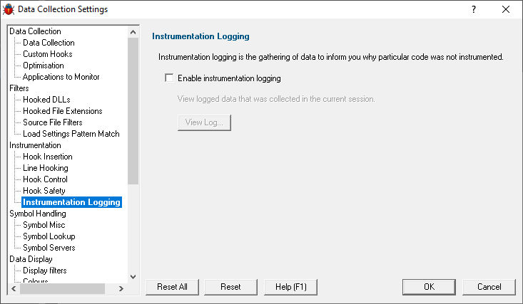 settings-instrumentation-logging