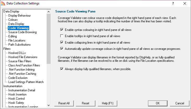 settings-codeviewing