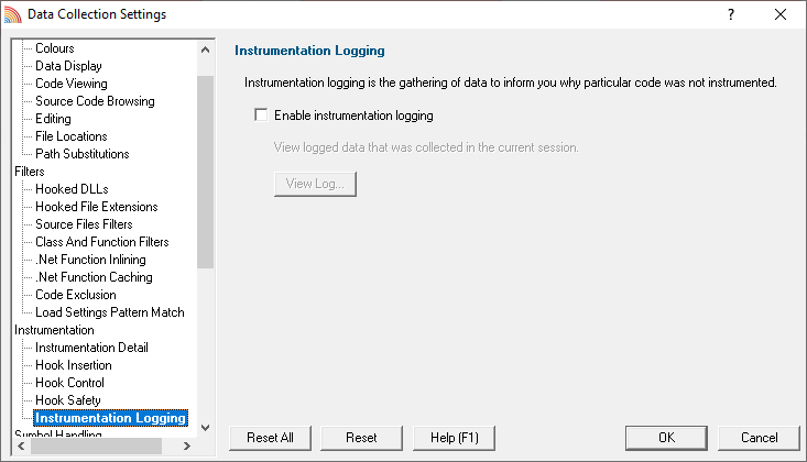 settings-instrumentation-logging