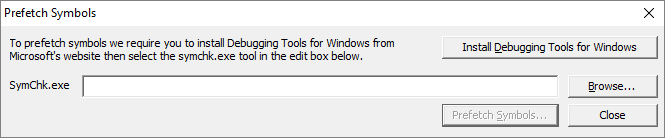 prefetch-symbols-dialog