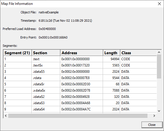 MapFileInformation