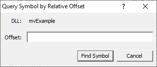 QuerySymbolByDLLRelativeAddressDialog