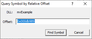 QuerySymbolByDLLRelativeAddressDialogWithData