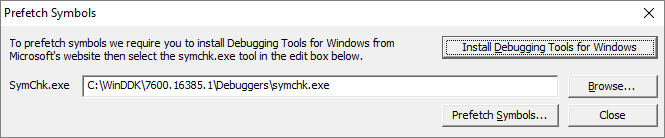 prefetch-symbols-dialog