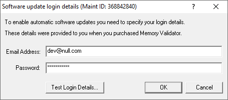 software-update-login-credentials