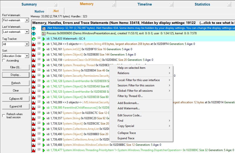 dotnet-memory-tab-with-menu