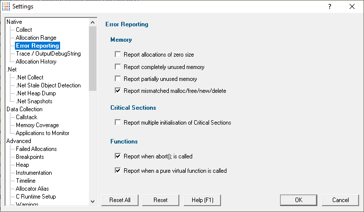 error-report-settings