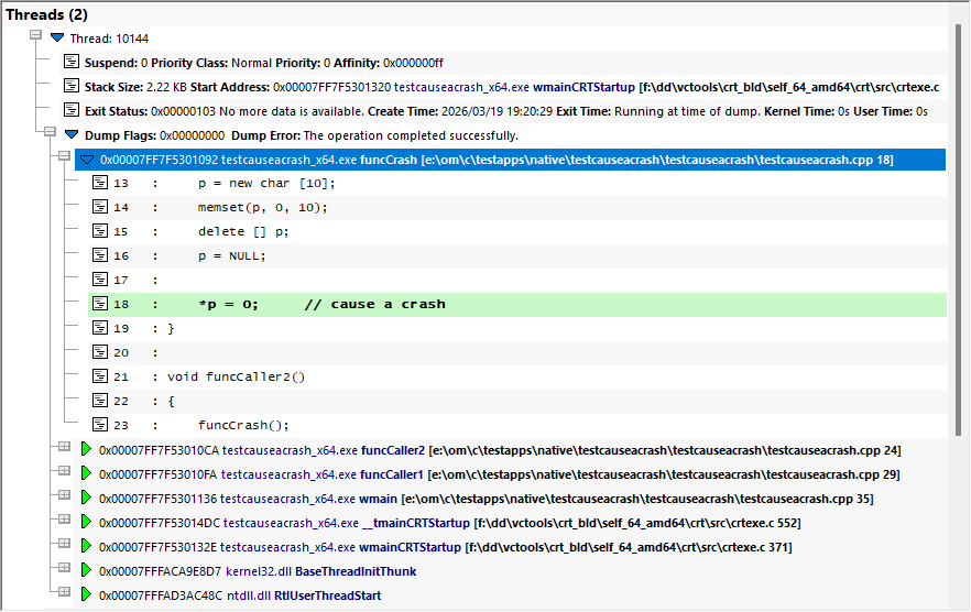 minidump-callstacks-source-code