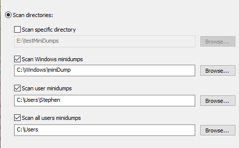 ScanDirectories