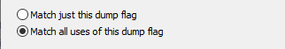 SearchFiltersMiniDumpFlag