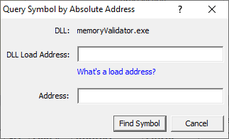 QuerySymbolByAbsoluteAddressDialog