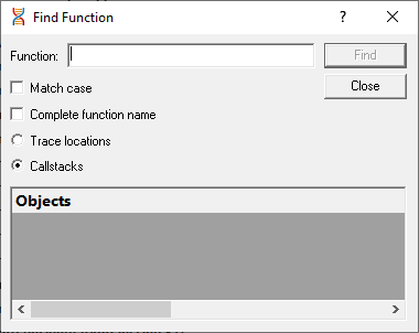 find-function-dialog