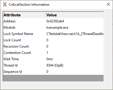 critical-section-information