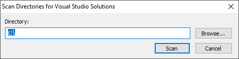 ScanDirectoriesForSolutions