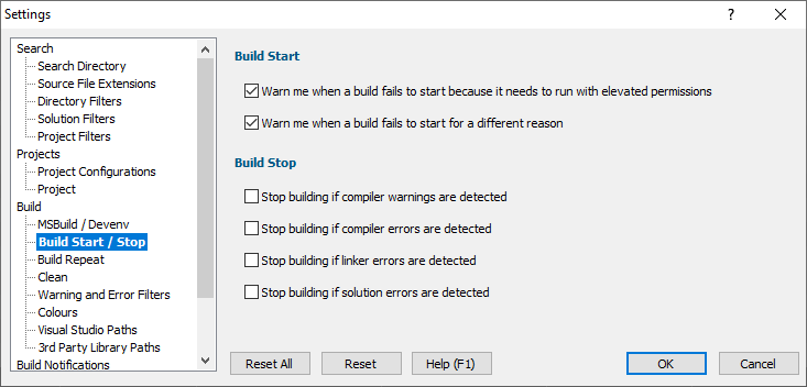 Settings-BuildStop