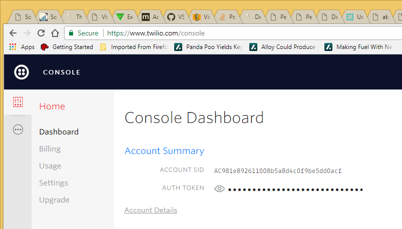twilio-accountsummary