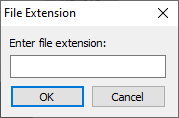 Setting-FileExtension