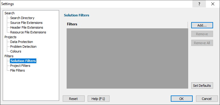 Settings-SolutionFilters