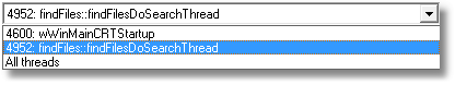 Bug Validator thread names provided by SetThreadDescription()