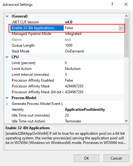 IIS ISAPI 64 bit extensions