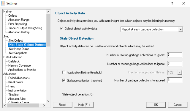 Memory Validator .Net stale object detection