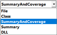 Command line builder enumeration choices