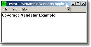 Coverage Validator native example application