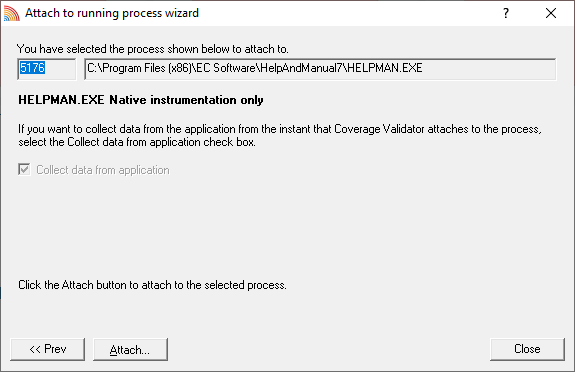 Coverage Validator inject into process wizard page 2