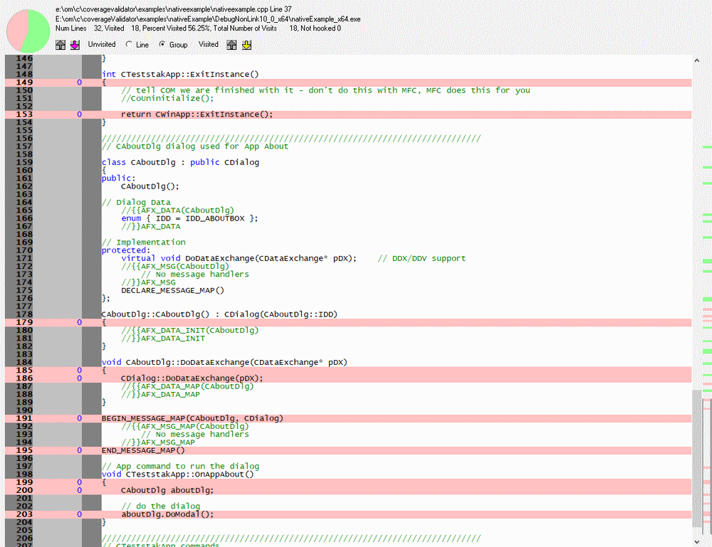 Coverage Validator native example about box no coverage