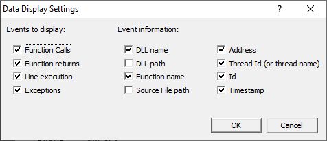 Bug Validator display settings