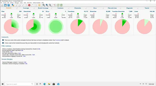 Coverage Validator screenshot