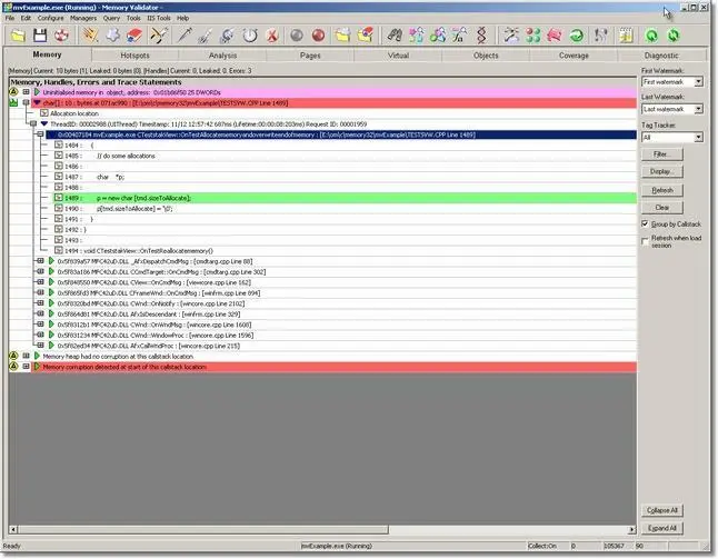 Memory Validator memory corruption results (1)