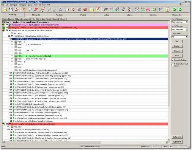 Memory Validator memory corruption results (2)