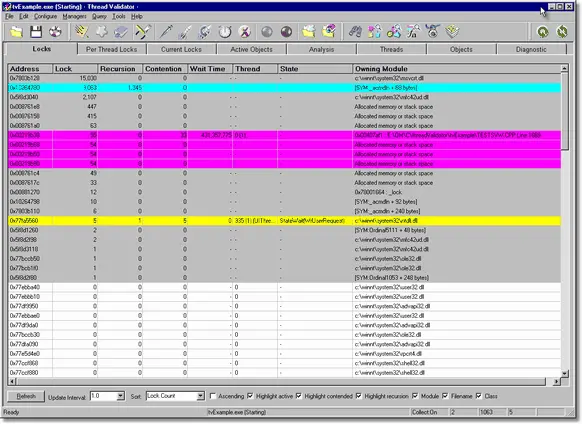 Thread Validator potential deadlock