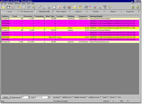 Thread Validator potential deadlock