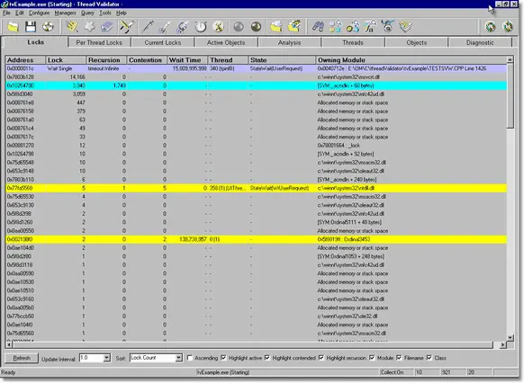 Thread Validator potential deadlock caused by infinite wait