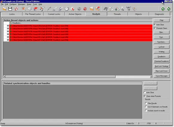 Thread Validator deadlocks