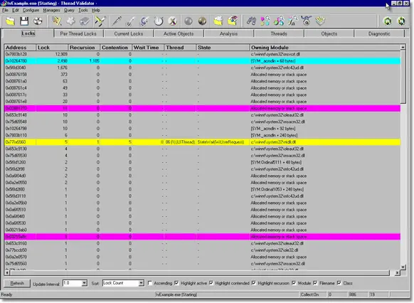 Thread Validator wrong lock order detection