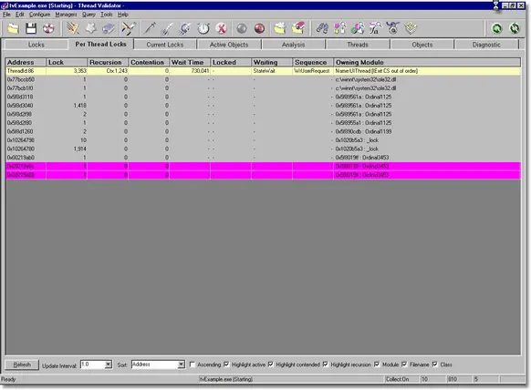 Thread Validator wrong lock order detection