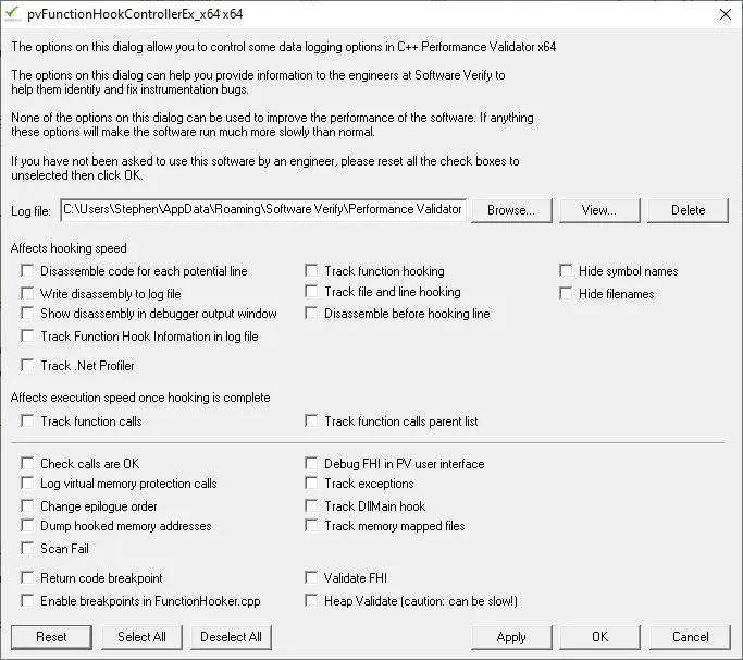 Performance Validator Function Hook Controller Ex