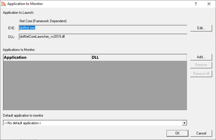 Memory Validator .Net Core Application to Monitor dialog